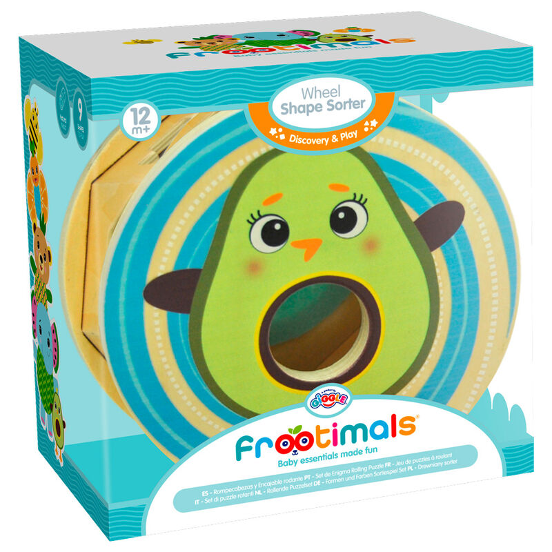 Encajable formas madera Miss Pio Chickicado Frootimals_0
