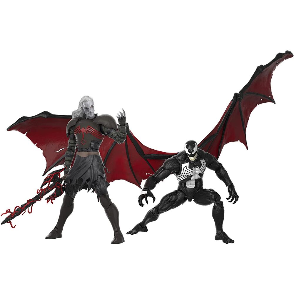 Blister 2 figuras Marvel Knull y Venom King in Black Marvel Legends 15cm_0