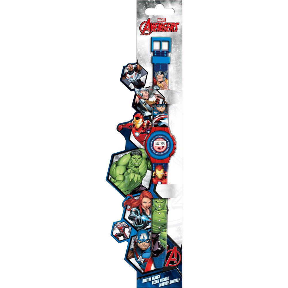 Reloj digital Los Vengadores Avengers Marvel_0