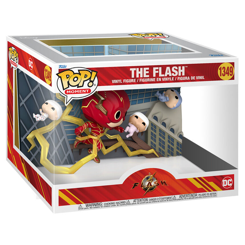 Figura POP Moment DC Comics The Flash Baby Rescue_0