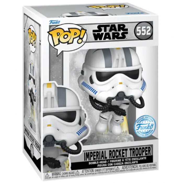 Figura POP Star Wars Battlefront Imperial Rocket Trooper Exclusive_0