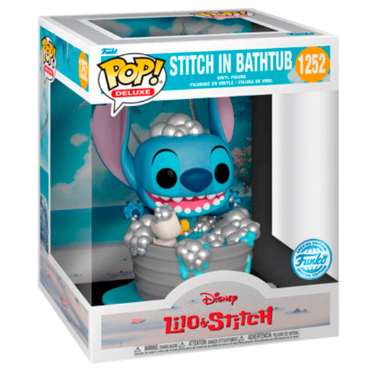 Figura POP Deluxe Disney Lilo & Stitch - Stitch in Bathtub Exclusive_0