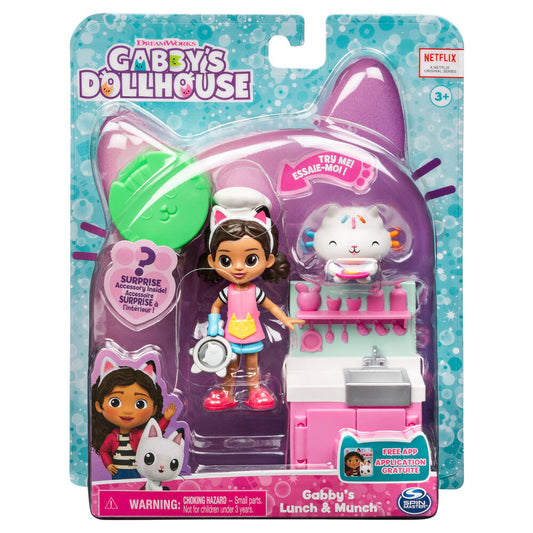 Gabby''s Dollhouse - Cat-tivity Set Lunch and Munch, Rollenspiel_0