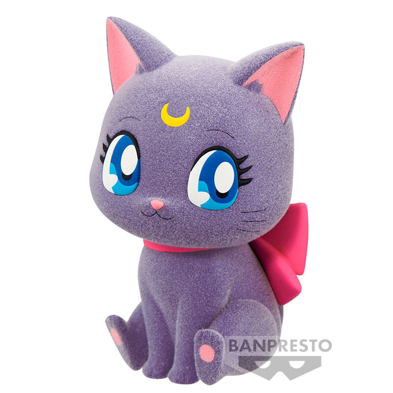 Figura Luna Big Ribbon Pretty Guardian Sailor Moon Cosmos the Movie Fluffy Puffy 7cm_0