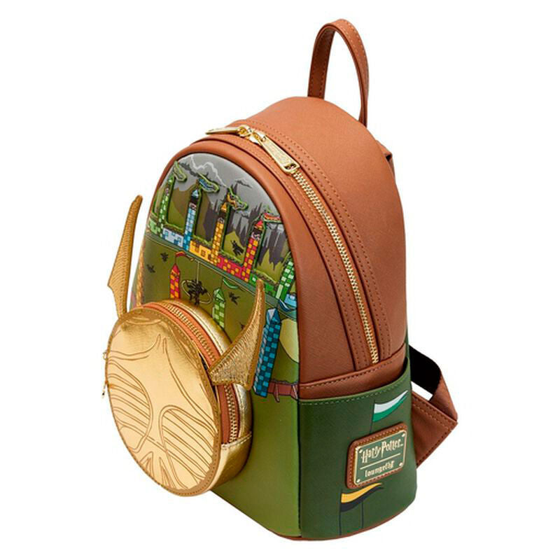 Mochila Snitch Dorada Harry Potter Loungefly 26cm_0