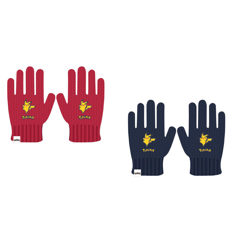Guantes Pikachu Pokemon infantil surtido_0
