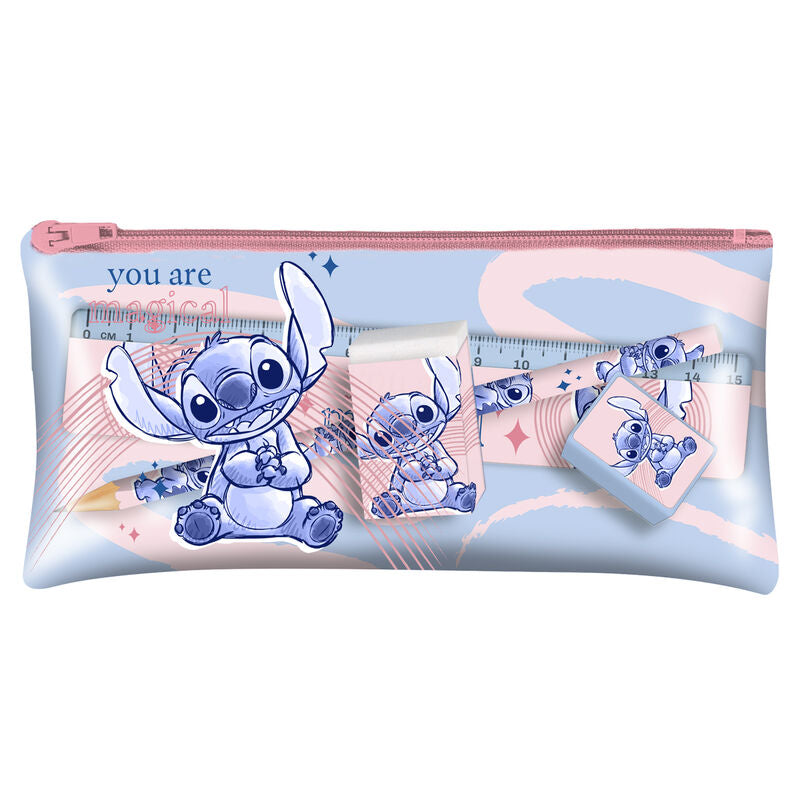 Set papeleria estuche Stitch Disney_0
