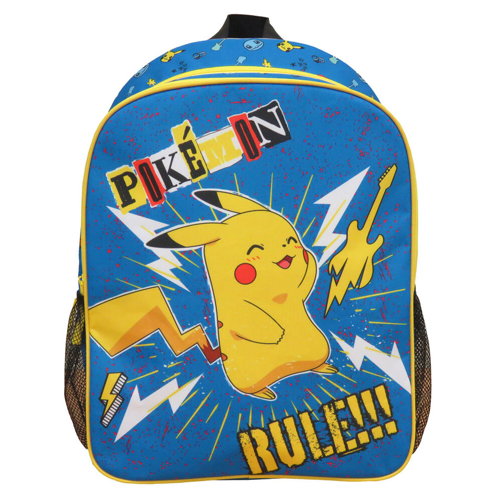 Mochila Pikachu Pokemon 41cm adaptable_0