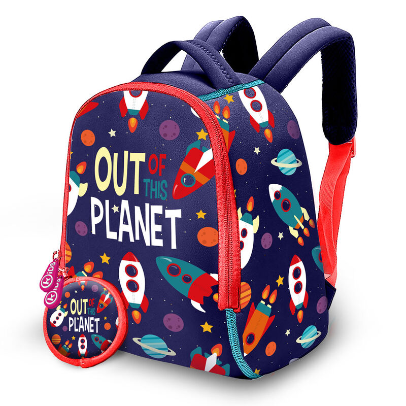 Mochila + monedero Out Planet neopreno 25cm_0