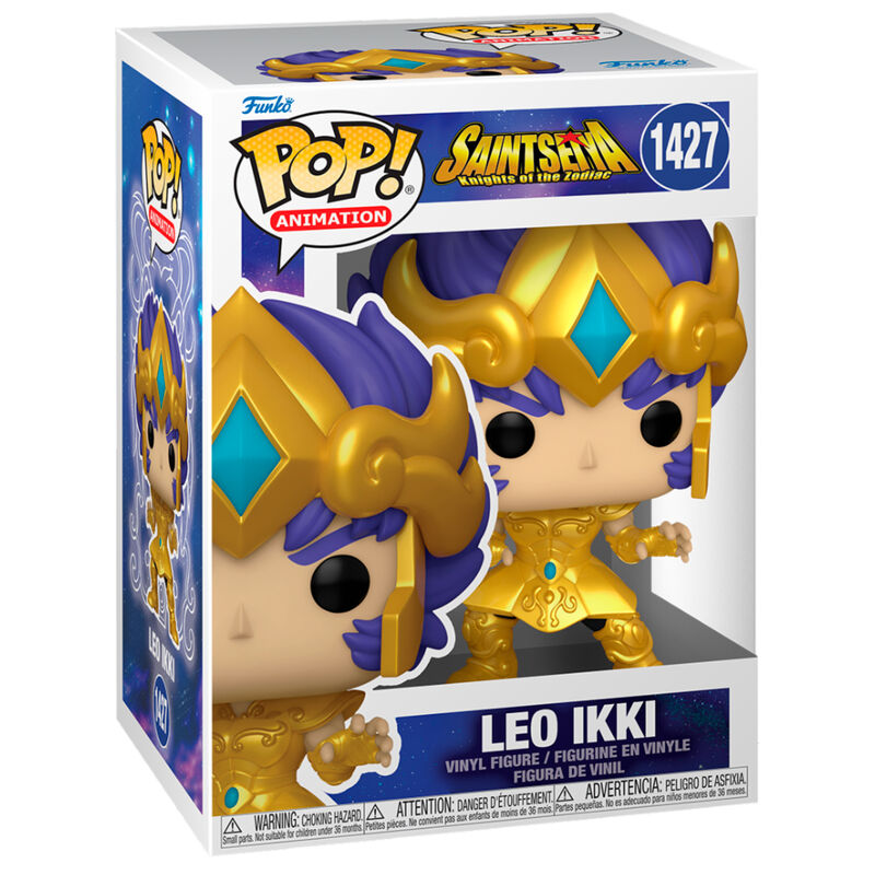 Figura POP Saint Seiya Knights of the Zodiac Leo Ikki_0