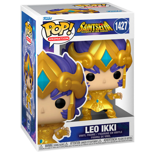 Figura POP Saint Seiya Knights of the Zodiac Leo Ikki_0