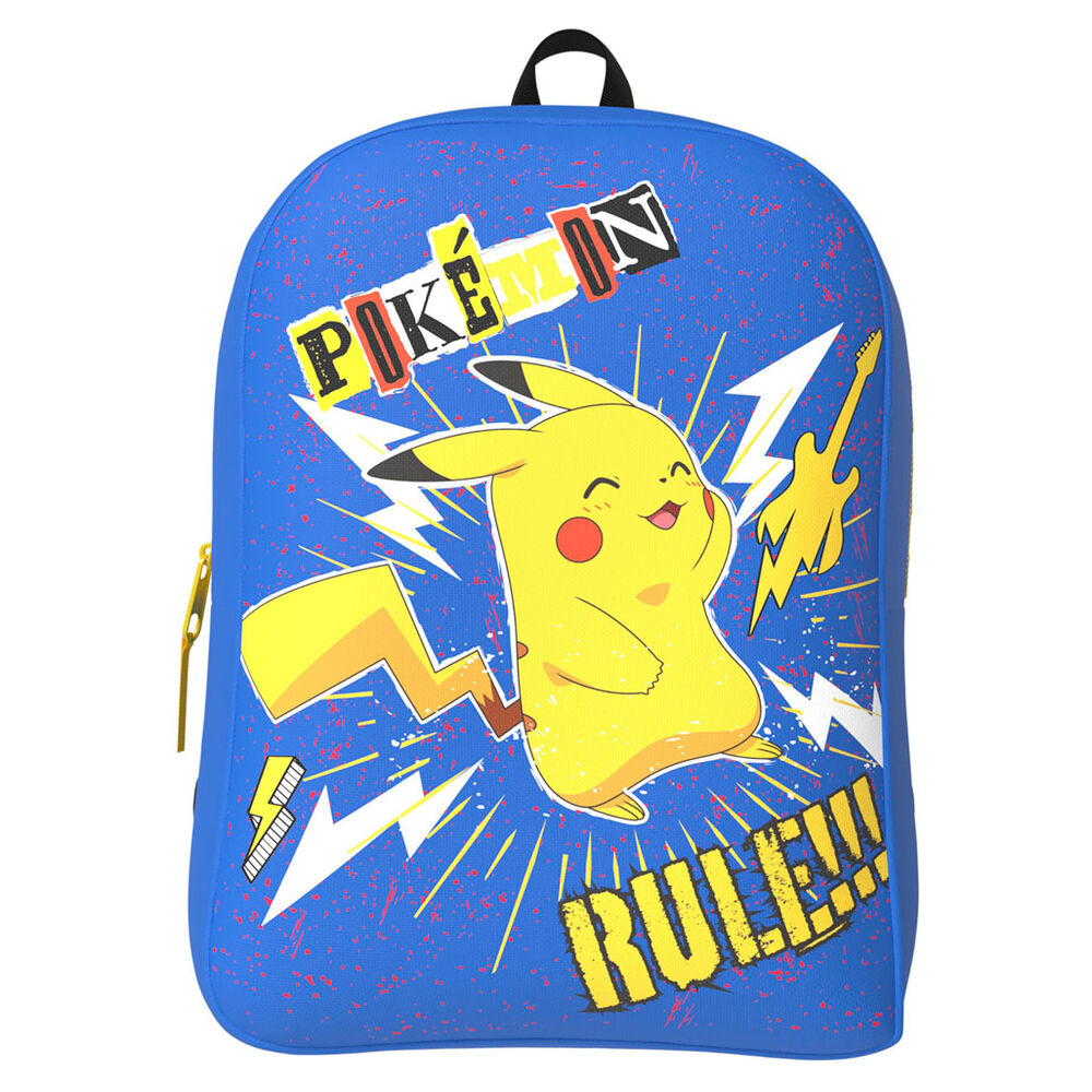 Mochila Pikachu Pokemon 30cm_0