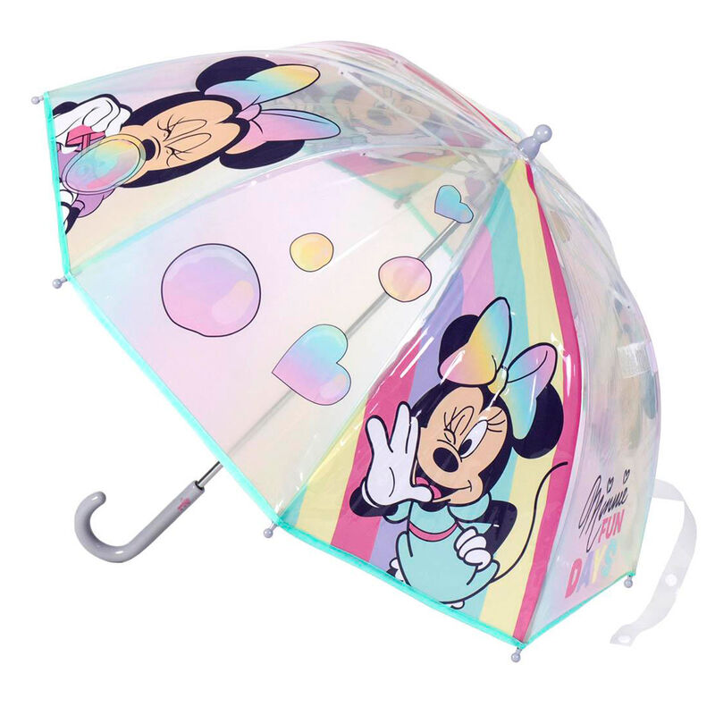 Paraguas manual burbuja Minnie Disney 45cm_0