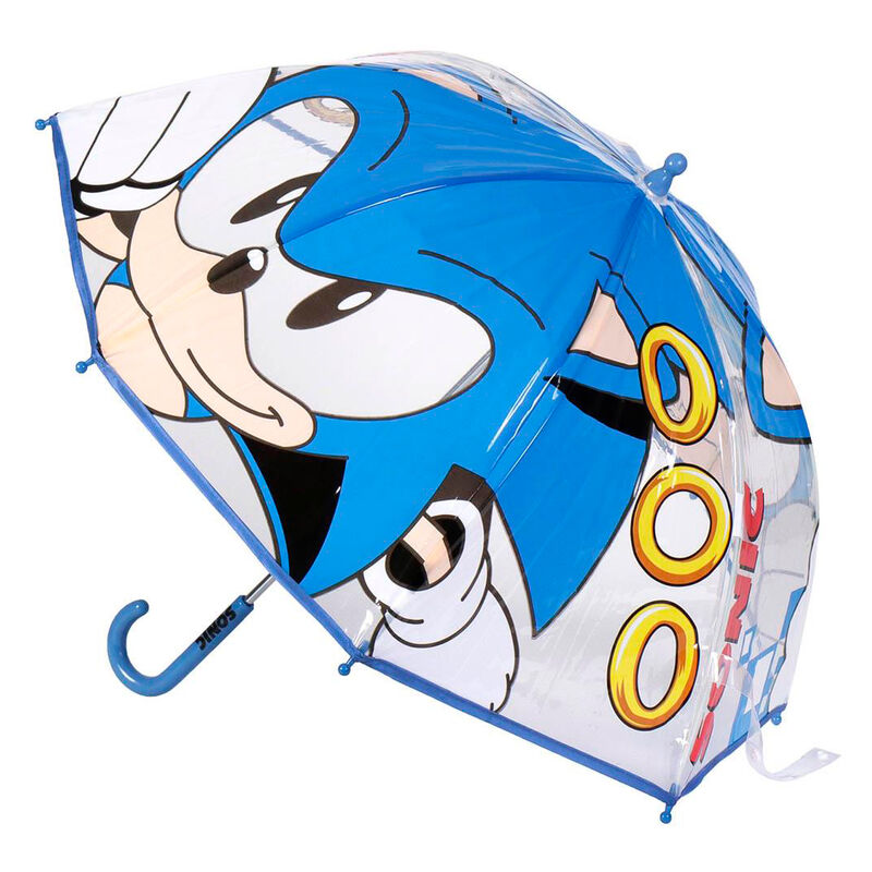 Paraguas manual burbuja Sonic The Hedgehog 45cm_0