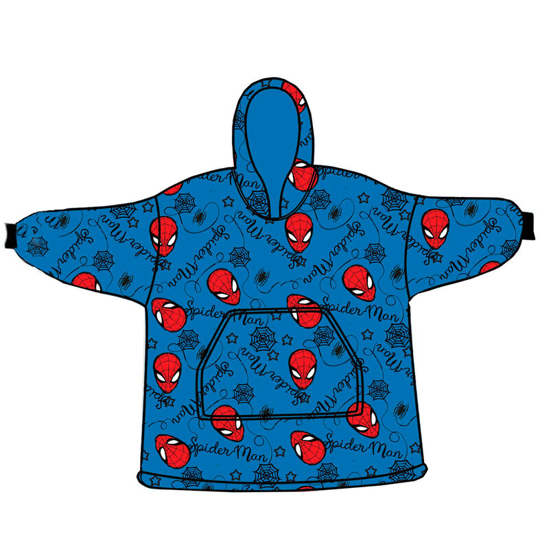 Bata sudadera oversize Spiderman Marvel coral adulto_0