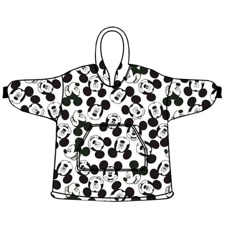Bata sudadera oversize Mickey Disney coral infantil_0