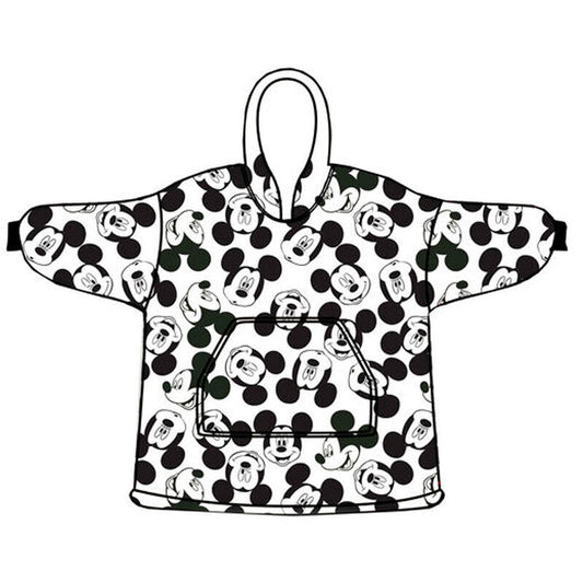 Bata sudadera oversize Mickey Disney coral infantil_0