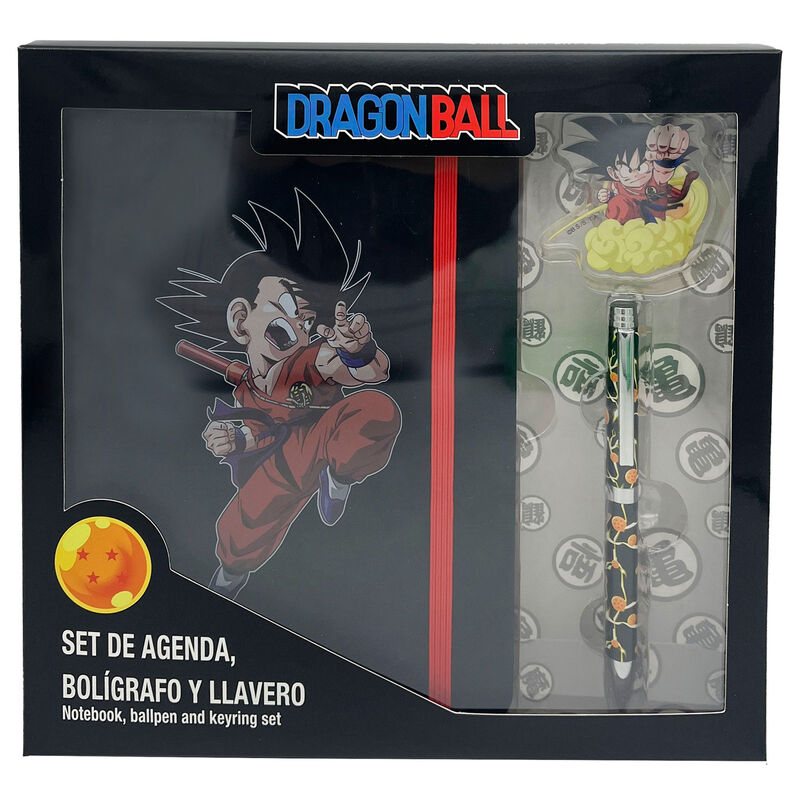 Set diario + boligrafo + llavero Dragon Ball_0
