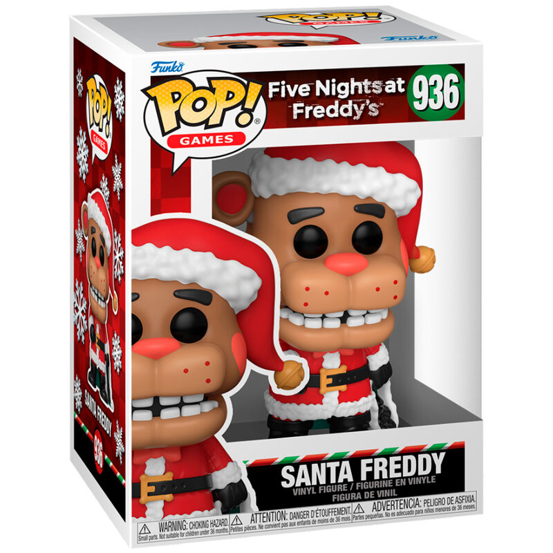 Figura POP Five Nights at Freddys Holiday Santa Freddy_0