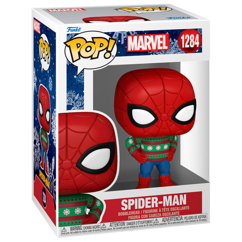 Figura POP Marvel Holiday Spiderman_0