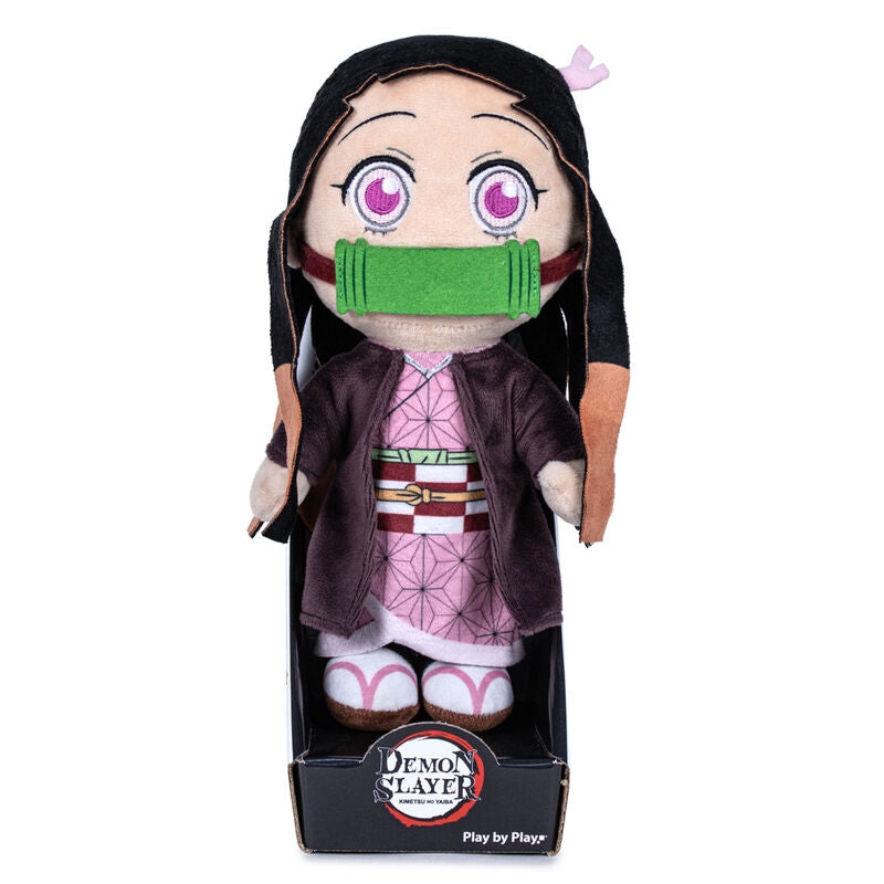 Peluche Nezuko Kamado Demon Slayer Kimetsu no Yaiba 27cm_0