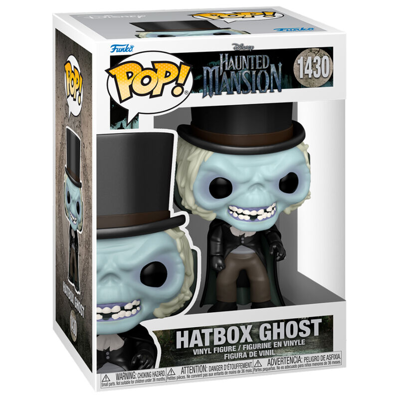 Figura POP Disney Haunted Mansion Hatbox Ghost_0