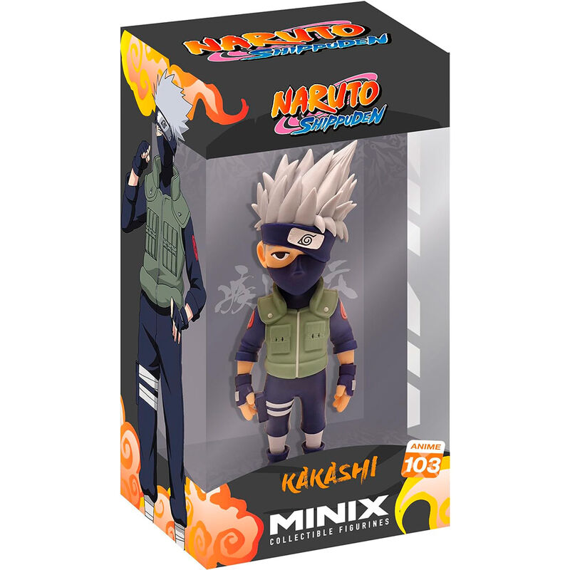 Figura Minix Kakashi - Naruto Shippuden 12cm_0
