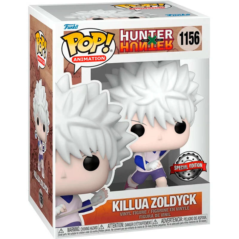 Figura POP Hunter x Hunter Killua Zoldyck Exclusive_0