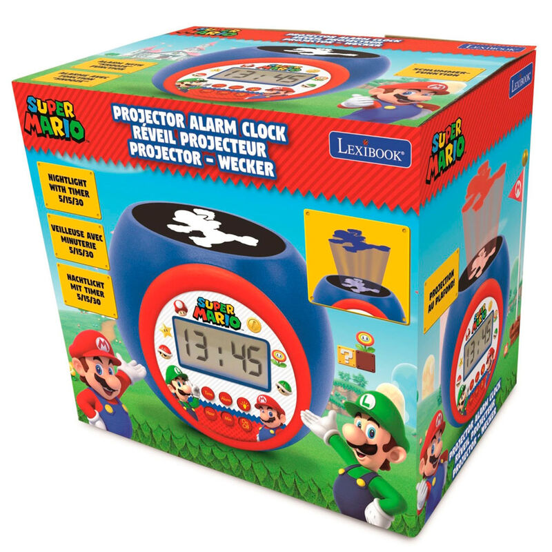 Reloj despertador Super Mario Bros_0