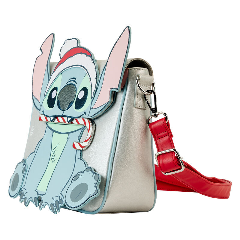 Bolso glitter Holiday Stitch Disney Loungefly_0