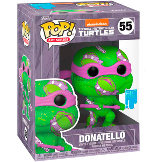 Figura POP Tortugas Ninja Donatello Artist + Case Exclusive_0