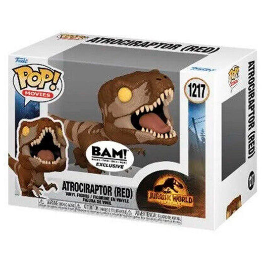Figura POP Jurassic World 3 Atrociraptor Red Exclusive_0