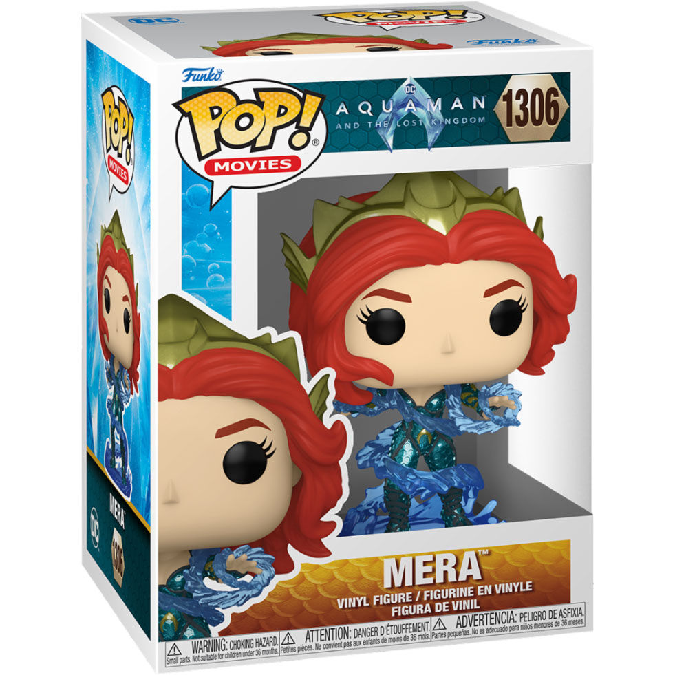 Figura POP DC Comics Aquaman y el Reino Perdido Mera_0