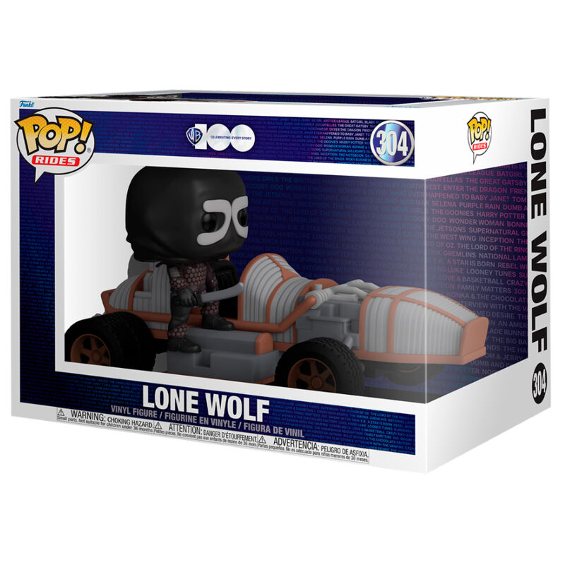 Figura POP Ride Super Deluxe Warner Bros 100th Mad Max The Road Warrior Lone Wolf_0
