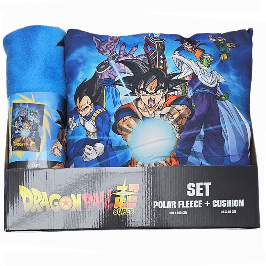 Set manta polar + cojin Dragon Ball Super_0