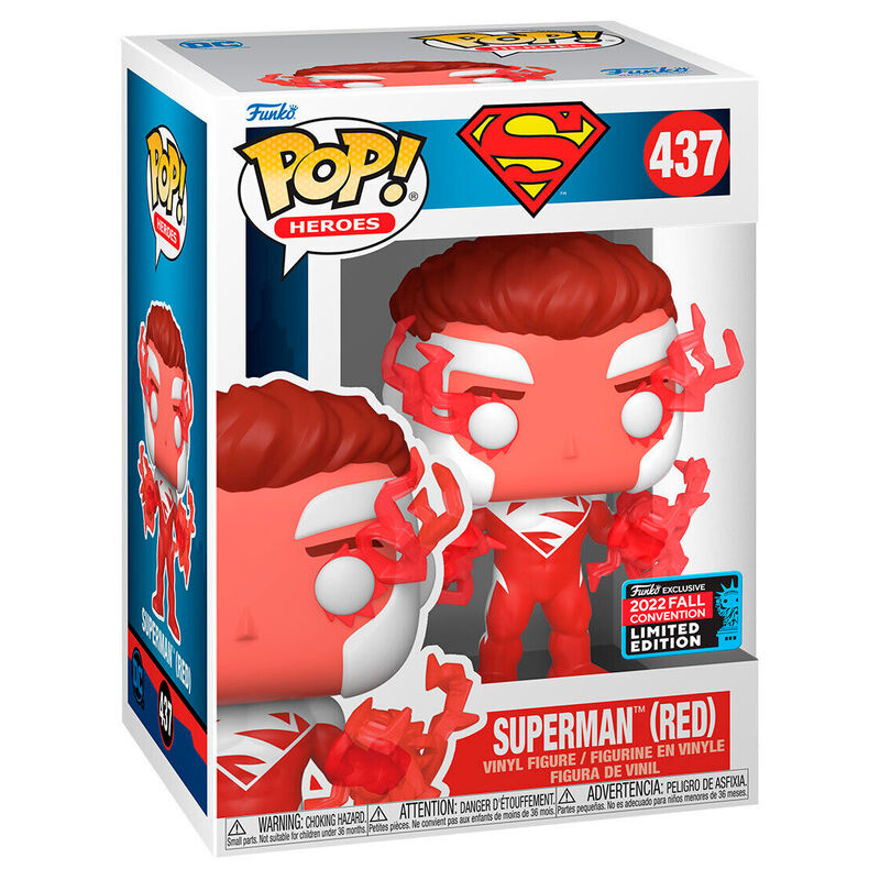 Figura POP DC Comics Superman - Superman Red Exclusive_0