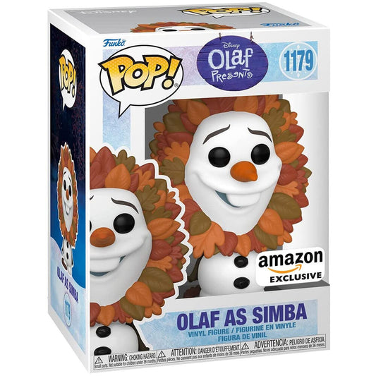 Figura POP Disney Olaf Present Olaf as Simba Exclusive_0