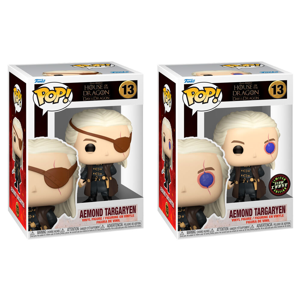 Figura POP House of the Dragon Aemond Targaryen 5 + 1 Chase_0