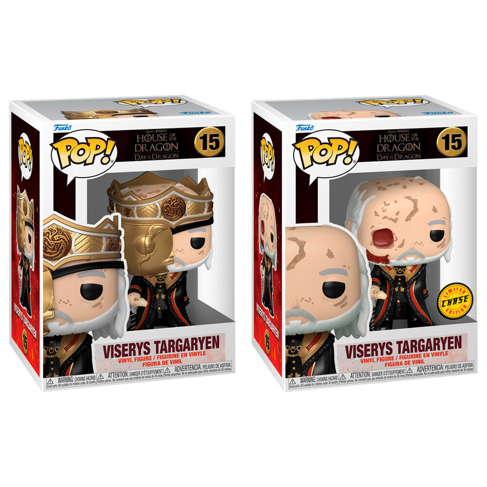 Figura POP House of the Dragon Viserys Targaryen 5 + 1 Chase_0