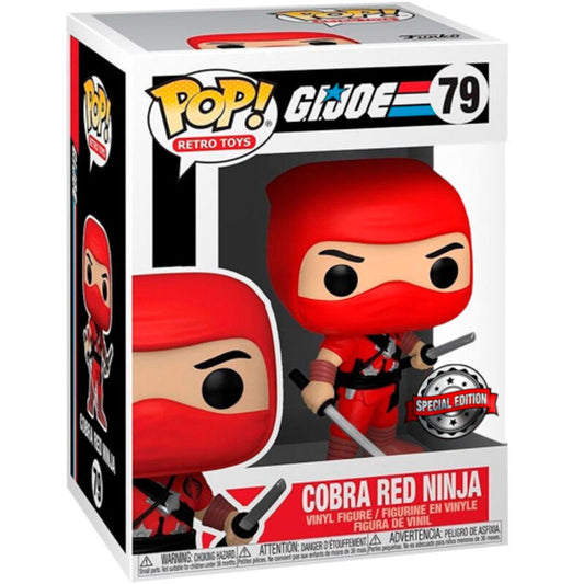 Figura POP G.I. Joe Cobra Red Ninja Exclusive_0