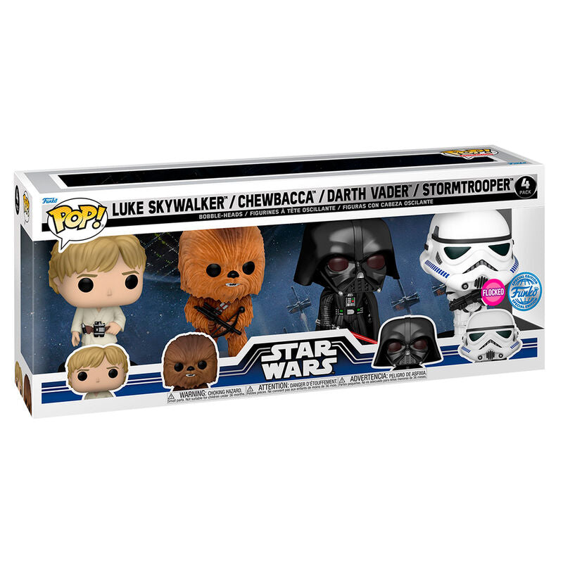 Blister 4 figuras POP Star Wars New Classics Exclusive_0