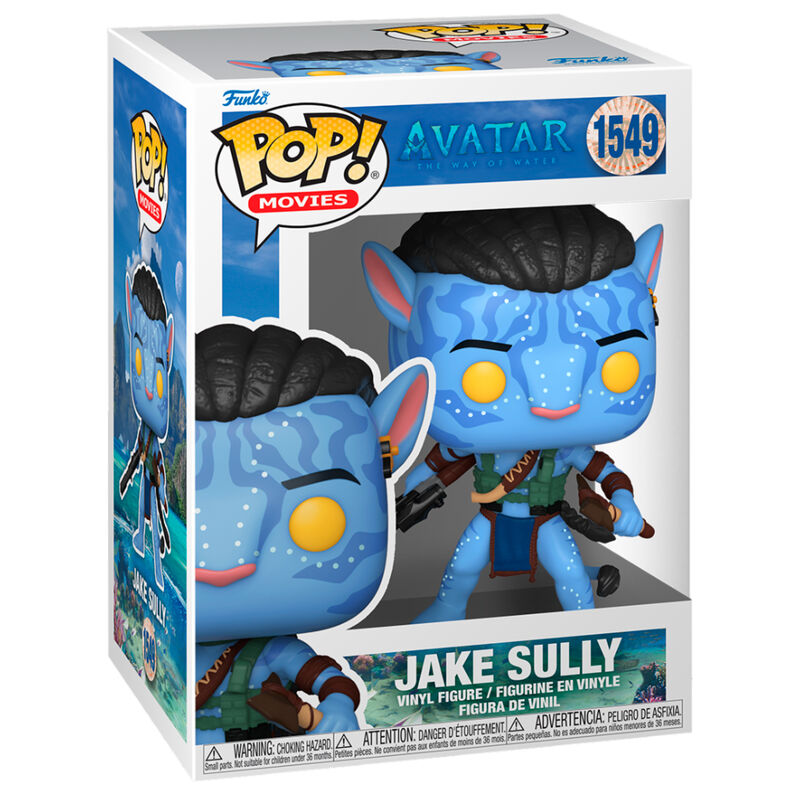 Figura POP Avatar El Sentido del Agua Jake Sully_0