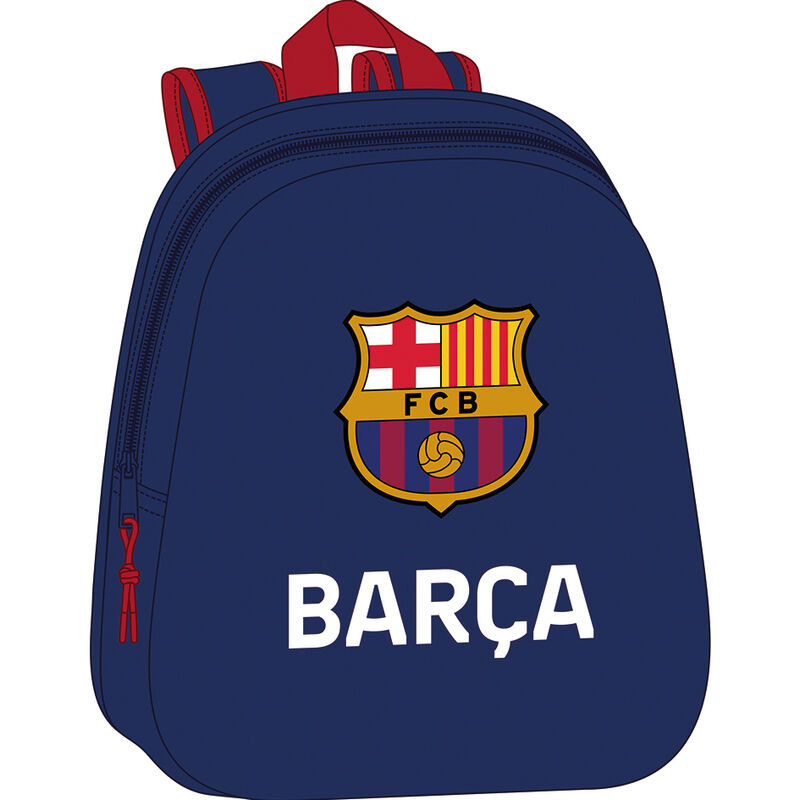 Mochila 3D F.C Barcelona 33cm_0