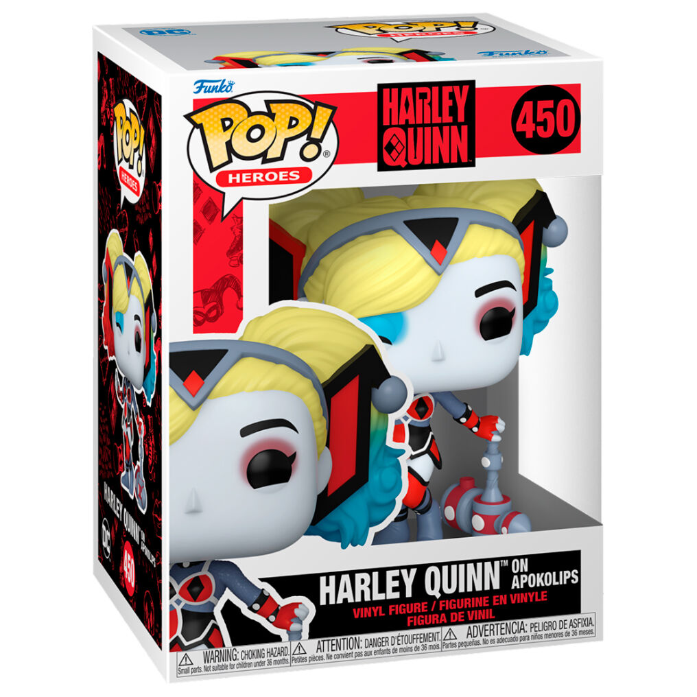 Figura POP DC Comics Harley Quinn Apokolips_0