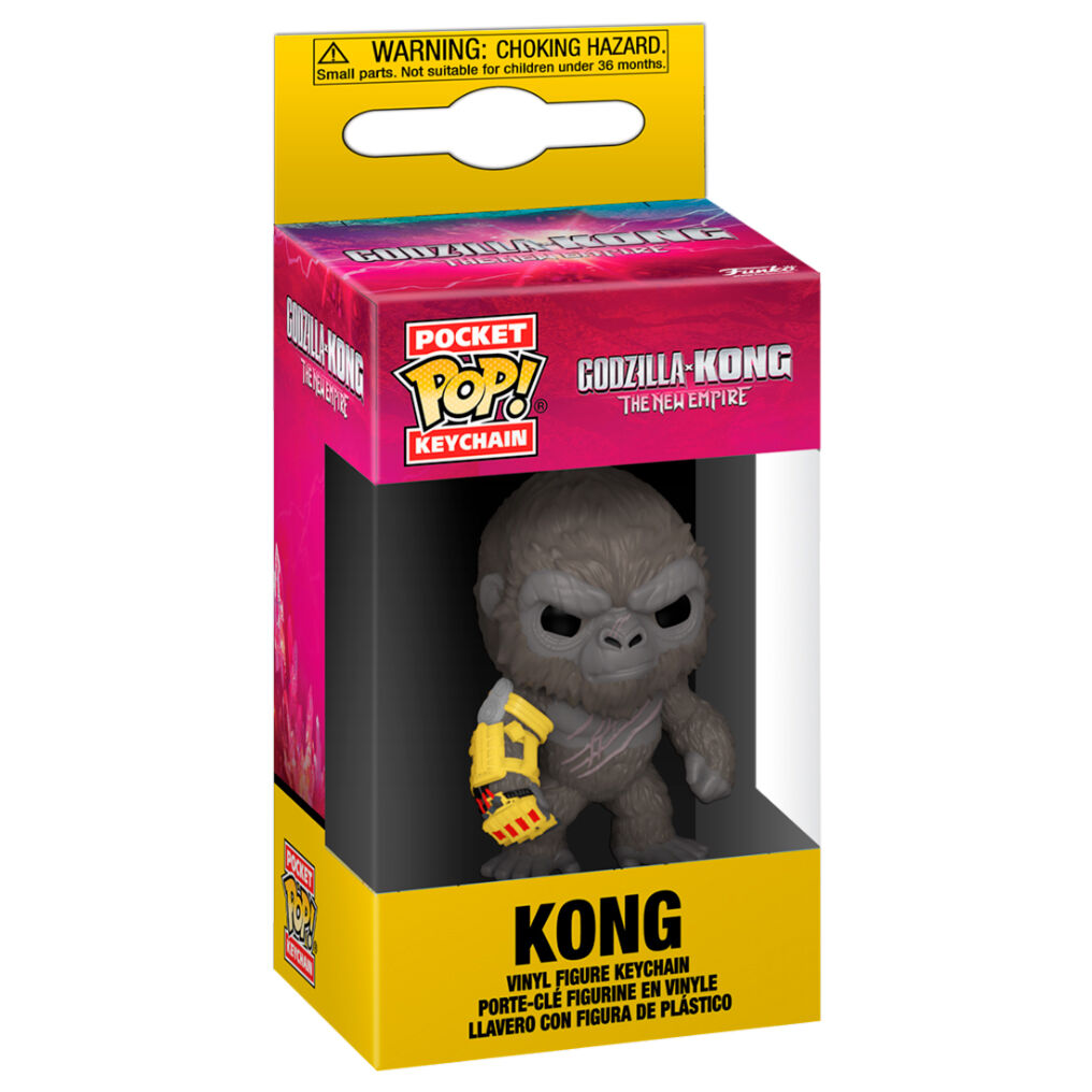 Llavero Pocket POP Godzilla y Kong El nuevo imperio Kong_0