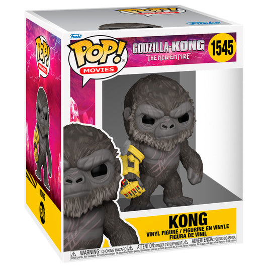 Figura POP Super Godzilla y Kong El nuevo imperio Kong_0