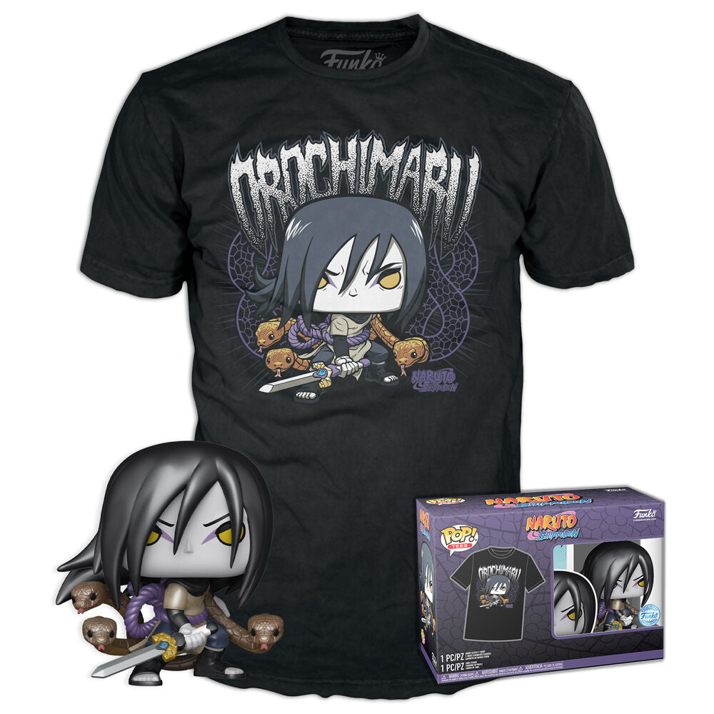 Set figura POP & Tee Naruto Shippuden Orochimaru_0