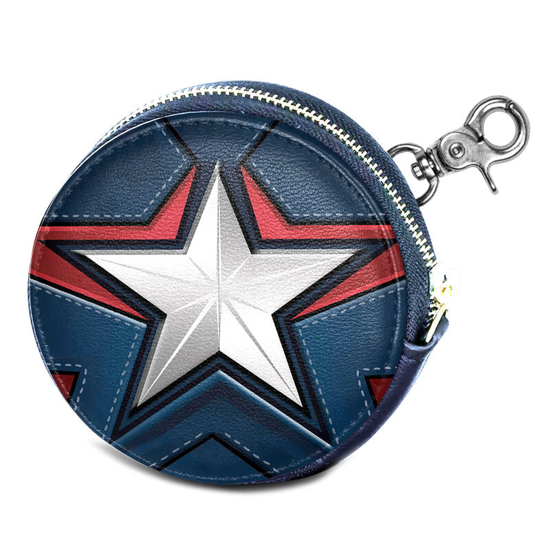 Monedero Coura Capitan America Marvel_0