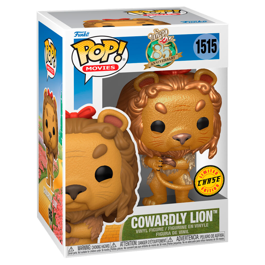 Figura POP El Mago de Oz Cowardly Lion Chase_0
