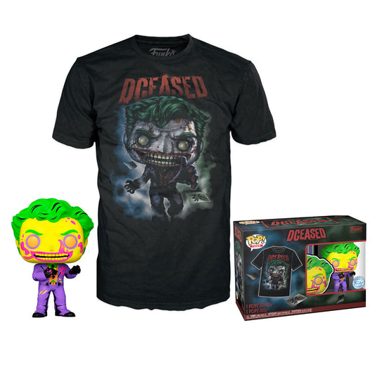 Set figura POP & Tee DC Comics Joker_0